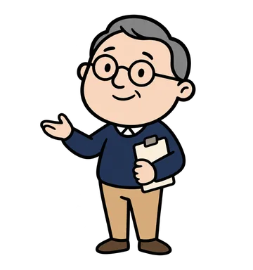 Web制作をご案内するトク先生